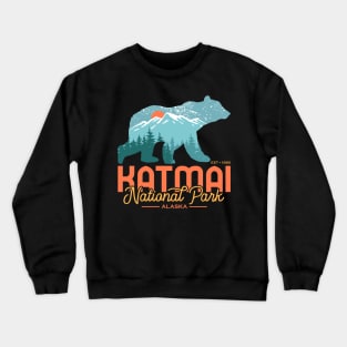 Katmai National Park Alaska Crewneck Sweatshirt